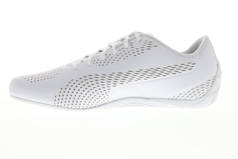 Puma Mercedes MAPM Drift Cat 5 Ultra II Mens White Low Top Racing Shoes