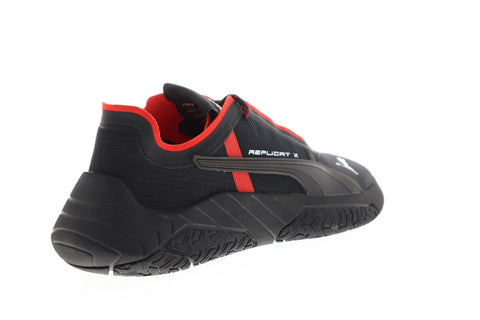 Puma Replicat-X Circuit 30646001 Mens Black Canvas Motorsport Sneakers Shoes