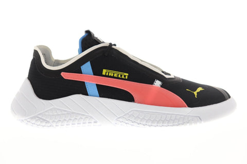 Puma Replicat-X Pirelli V2 30646701 Mens Black Firelli Athletic Racing Shoes