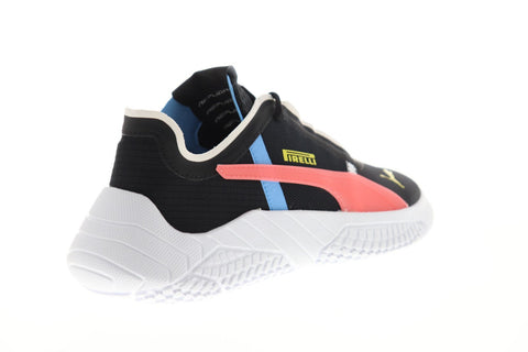 Puma Replicat-X Pirelli V2 30646701 Mens Black Canvas Motorsport Sneakers Shoes