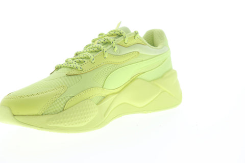 Puma Mercedes AMG Petronas RS-X3 30649903 Mens Green Mesh Athletic Racing Shoes