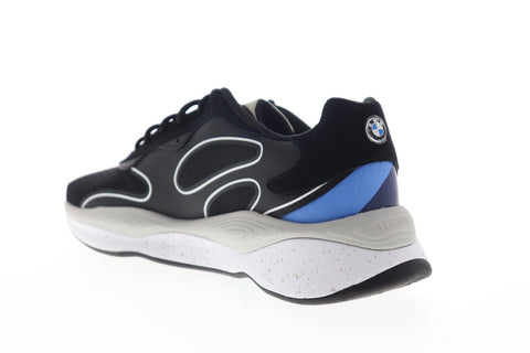 Puma BMW MMS RS-Pure 30650601 Mens Black Canvas Low Top Sneakers Shoes