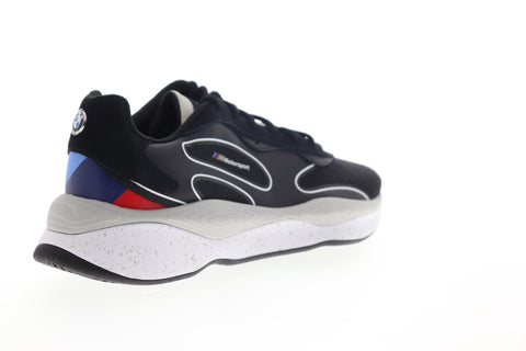 Puma BMW MMS RS-Pure 30650601 Mens Black Canvas Low Top Sneakers Shoes