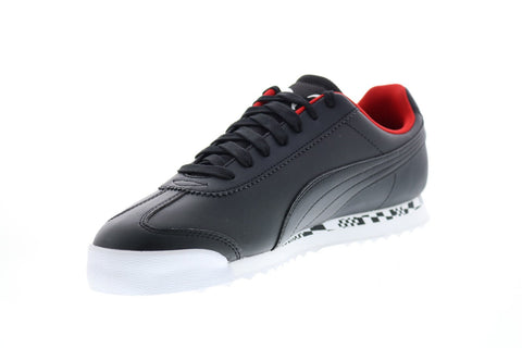 Puma Scuderia Ferrari Race Roma Mens Black Motorsport Inspired Sneakers Shoes