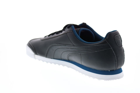 Puma Ferrari Style Roma Mens Black Motorsport Inspired Sneakers Shoes