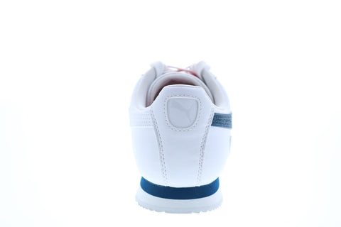 Puma Ferrari Style Roma Mens White Motorsport Inspired Sneakers Shoes