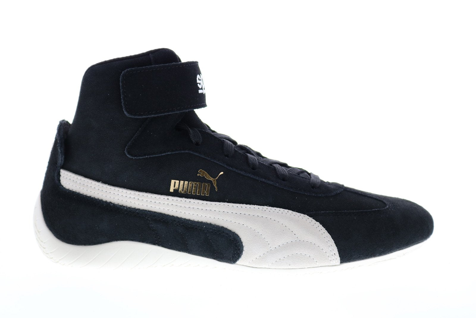 Puma Speedcat Mid Sparco 30660901 Mens Black Suede Lace Up