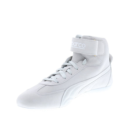 Puma Speedcat Mid Sparco 30660902 Mens Gray Suede Lace Up Sneakers Motorsport Inspired Shoes