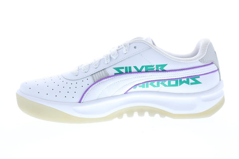 Puma Mercedes AMG Petronas GV Special Mens White Leather Sneakers Shoes