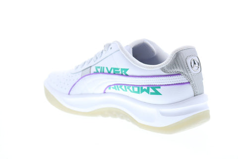 Puma Mercedes AMG Petronas GV Special Mens White Leather Sneakers Shoes