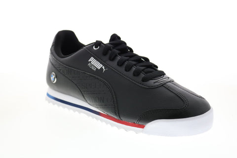 Puma BMW MMS Roma 30663801 Mens Black Motorsport Inspired Sneakers Shoes