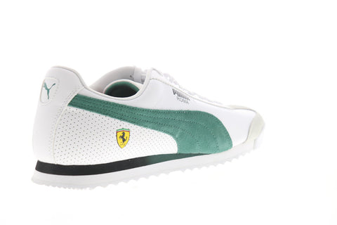 Puma Scuderia Ferrari Roma Mens White Motorsport Inspired Sneakers Shoes