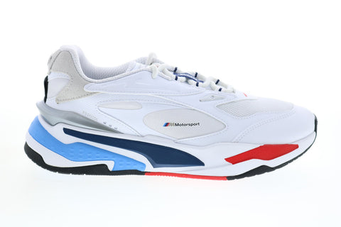 Puma BMW MMS RS-Fast 30677002 Mens White Motorsport Inspired Sneakers Shoes
