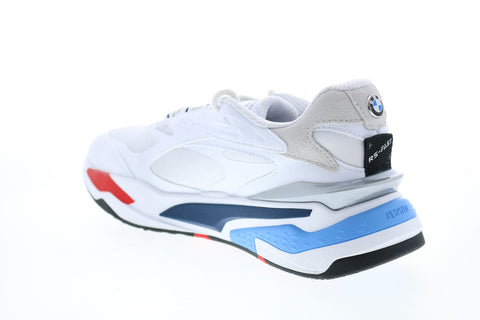 Puma BMW MMS RS-Fast 30677002 Mens White Motorsport Inspired Sneakers Shoes
