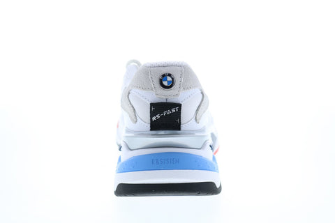 Puma BMW MMS RS-Fast 30677002 Mens White Motorsport Inspired Sneakers Shoes
