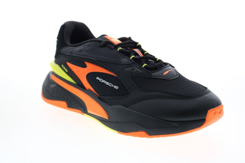 Puma Porsche Legacy RS-Fast Mens Black Motorsport Inspired Sneakers Shoes