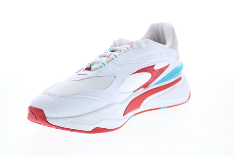 Puma Porsche Legacy RS-Fast Mens White Motorsport Inspired Sneakers Shoes