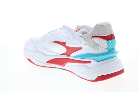 Puma Porsche Legacy RS-Fast Mens White Motorsport Inspired Sneakers Shoes