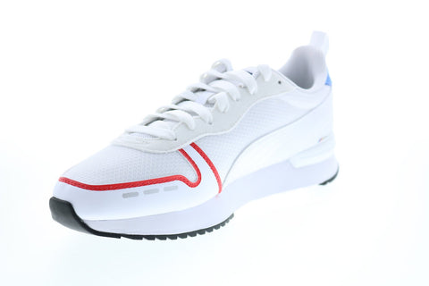 Puma Bmw Mms R78 30678602 Mens White Motorsport Inspired Sneakers Shoes