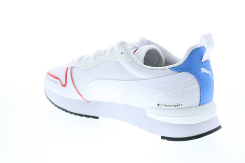Puma Bmw Mms R78 30678602 Mens White Motorsport Inspired Sneakers Shoes