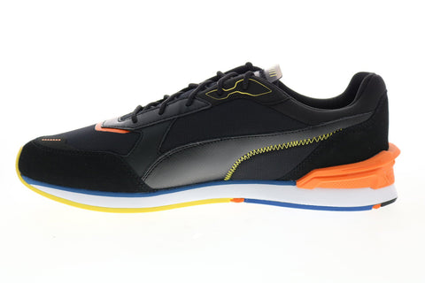 Puma Porsche Legacy Low Racer Mens Black Motorsport Inspired Sneakers Shoes