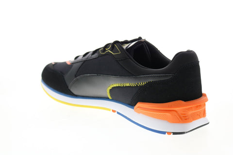 Puma Porsche Legacy Low Racer Mens Black Motorsport Inspired Sneakers Shoes