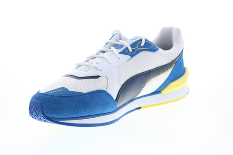 Puma Porsche Legacy Low Racer Mens White Motorsport Inspired Sneakers Shoes