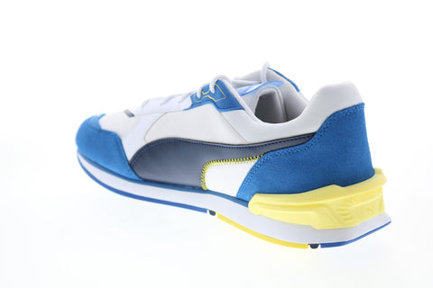 Puma Porsche Legacy Low Racer Mens White Motorsport Inspired Sneakers Shoes