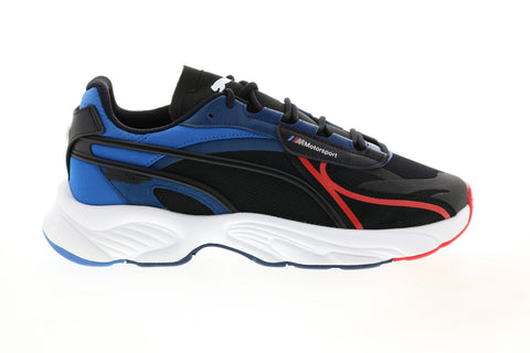 Puma BMW MMS RS-Connect 30694101 Mens Black Canvas Motorsport Sneakers Shoes