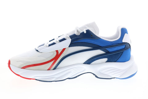 Puma BMW MMS RS-Connect 30694102 Mens White Canvas Motorsport Sneakers Shoes