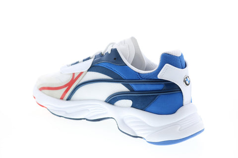 Puma BMW MMS RS-Connect 30694102 Mens White Canvas Motorsport Sneakers Shoes