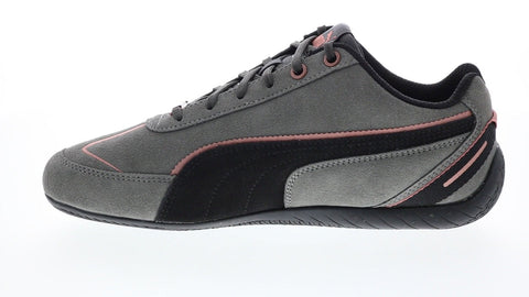 Puma Speedcat Metallic Remix Womens Gray Motorsport Inspired Sneakers Shoes