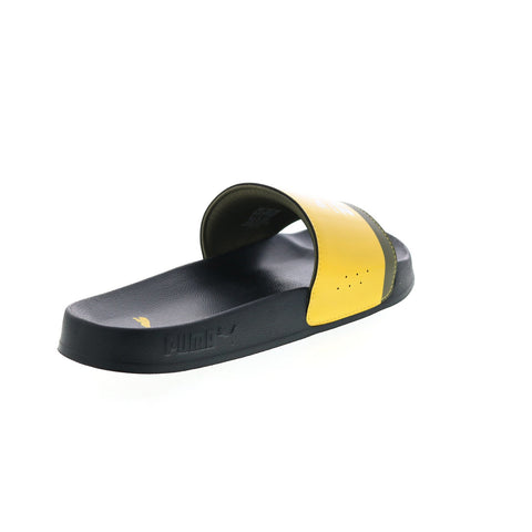 Puma Porsche PL Leadcat 2.0 30701701 Mens Yellow Synthetic Slides Sandals Shoes