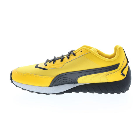 Puma Porsche PL Turbo Speedfusion 30716901 Mens Yellow Canvas Motorsport Sneakers Shoes