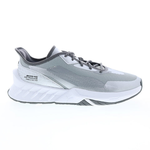 Puma MAPF1 Mercedes Maco Sl Rising 30724501 Mens Gray Canvas Sneakers Shoes