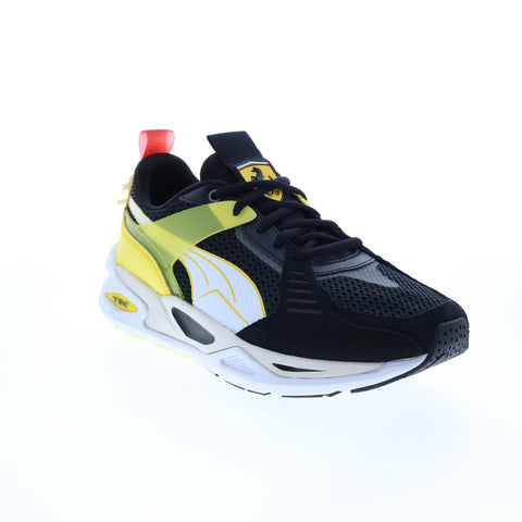 Puma Ferrari TRC Blaze 30732201 Mens Black Canvas Motorsport Sneakers Shoes