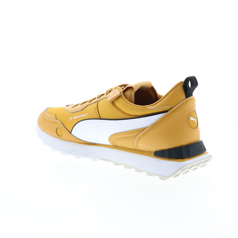 Puma Bmw M Motorsport Rider FV Mens Yellow Motorsport Sneakers Shoes