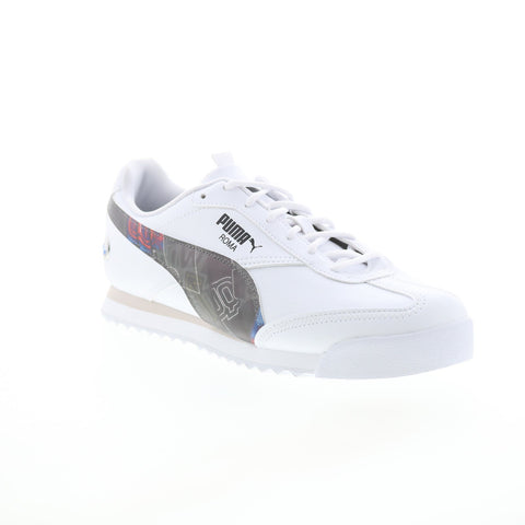 Puma Bmw M Motorsport Roma Via 30778002 Mens White Synthetic Sneakers Shoes