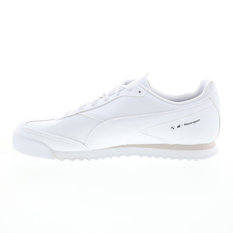 Puma Bmw M Motorsport Roma Via 30778002 Mens White Synthetic Sneakers Shoes