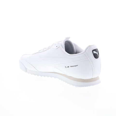 Puma Bmw M Motorsport Roma Via 30778002 Mens White Synthetic Sneakers Shoes