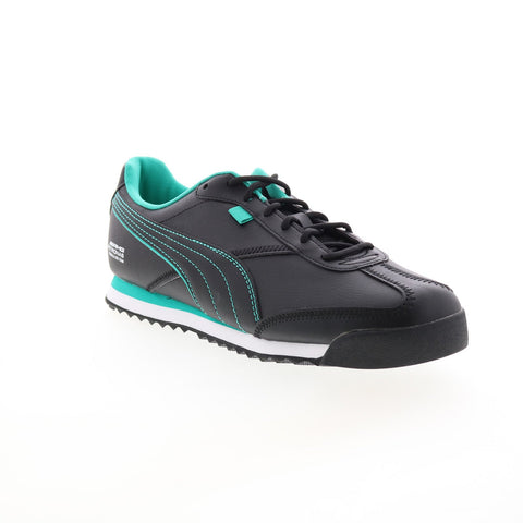 Puma Mapf1 Mercedes AMG Petronas Roma Via Mens Black Sneakers Shoes