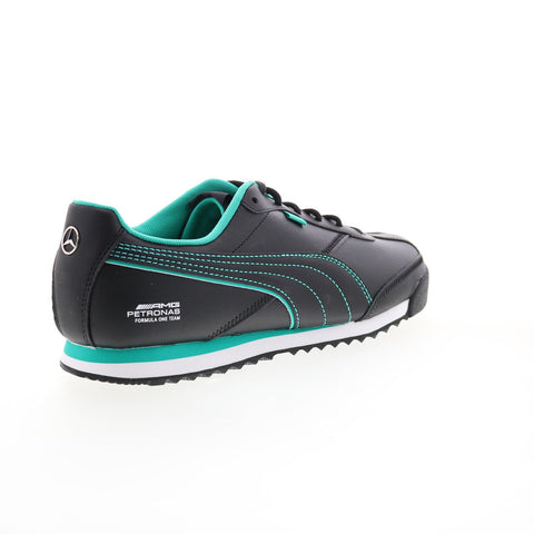 Puma Mapf1 Mercedes AMG Petronas Roma Via Mens Black Sneakers Shoes