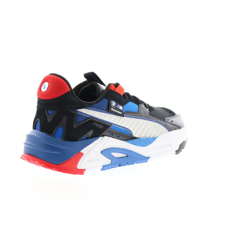 Puma Bmw M Motorsport Rs-Trck Mens Black Motorsport Inspired Sneakers Shoes