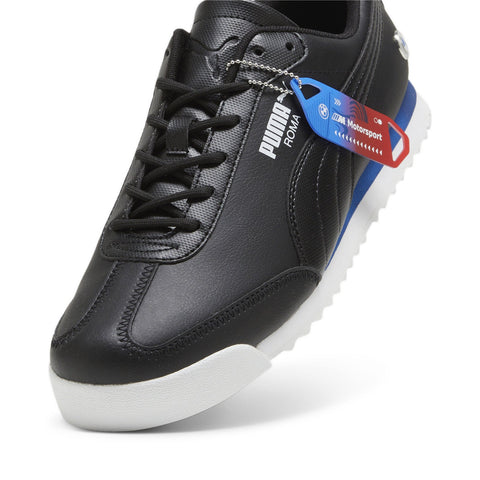 Puma BMW M Motorsport Roma Via Mens Black Motorsport Sneakers Shoes