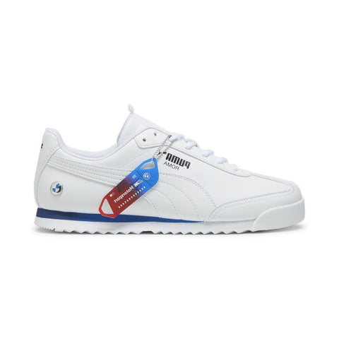 Puma BMW M Motorsport Roma Via Mens White Motorsport Sneakers Shoes
