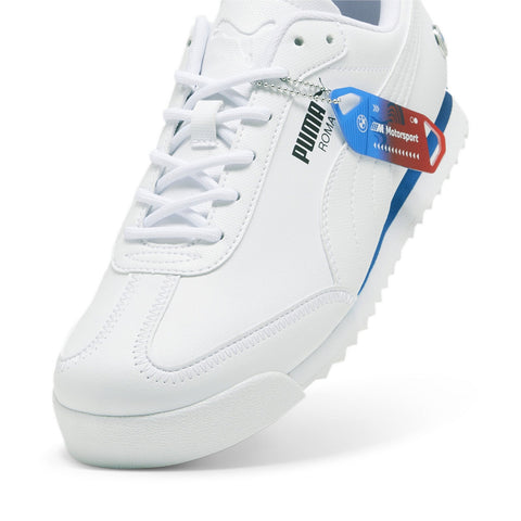 Puma BMW M Motorsport Roma Via Mens White Motorsport Sneakers Shoes