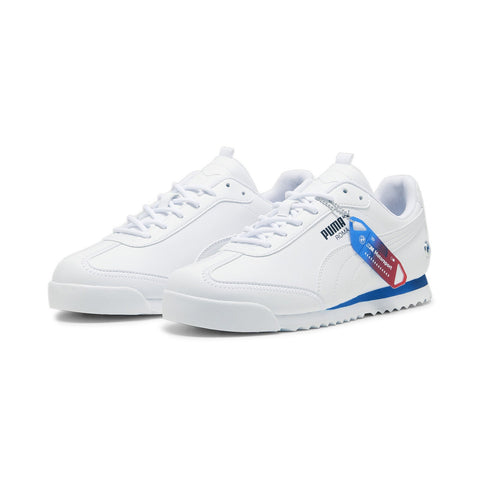 Puma BMW M Motorsport Roma Via Mens White Motorsport Sneakers Shoes