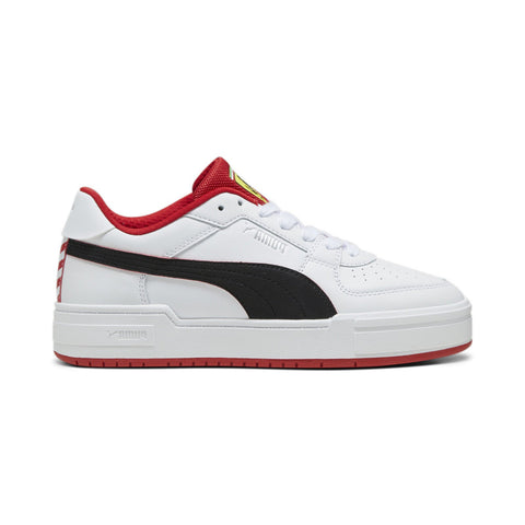 Puma Ferrari CA Pro 30806603 Mens White Leather Motorsport Sneakers Shoes