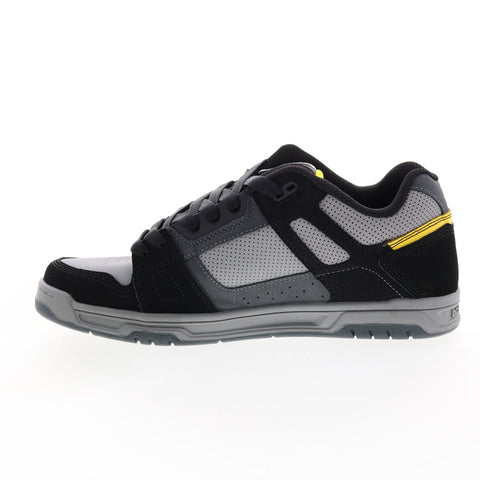DC Stag 320188-XSKY Mens Black Nubuck Skate Inspired Sneakers Shoes