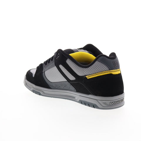 DC Stag 320188-XSKY Mens Black Nubuck Skate Inspired Sneakers Shoes